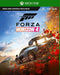  Forza Horizon 4 cover art for Xbox One, showcasing intense autumn racing with a McLaren and off-road vehicle. Own the ultimate driving adventure—available now at RushGame.co