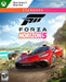 Official cover art for Forza Horizon 5 Standard Edition on Xbox Series X, Xbox One, and Windows 10, featuring a red Mercedes-AMG Project One racing through a tropical landscape. Get your Forza Horizon 5 Standard Edition digital key now at RushGame.co and experience the thrill of open-world racing