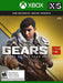 Cover art for Gears 5 Game of the Year Edition on Xbox One, Xbox Series X/S, and PC Windows, featuring Kait Diaz in battle armor holding a futuristic weapon. Experience the ultimate action-packed shooter—get your Gears 5 Game of the Year Edition key now at RushGame.co