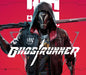 Official cover art for Ghostrunner on PC Steam, featuring a cybernetic warrior in a high-tech suit holding a glowing katana. The bold yellow and black background enhances the cyberpunk theme. Secure your Ghostrunner PC GOG CD Key from RushGame.co for a high-octane action experience