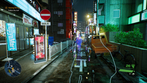 Supernatural Trail in Neon-lit Tokyo -
Gameplay screenshot from GhostWire: Tokyo on PC Steam, showcasing a glowing spectral trail leading through the eerie, neon-lit streets of Tokyo. Immerse yourself in this supernatural action-adventure—get your Steam CD key at RushGame.co 