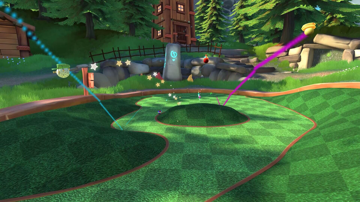 Gameplay screenshot - Golf With Your Friends offers crazy obstacles and fun challenges—available now for PC on Steam. Secure your game key at RushGame.co