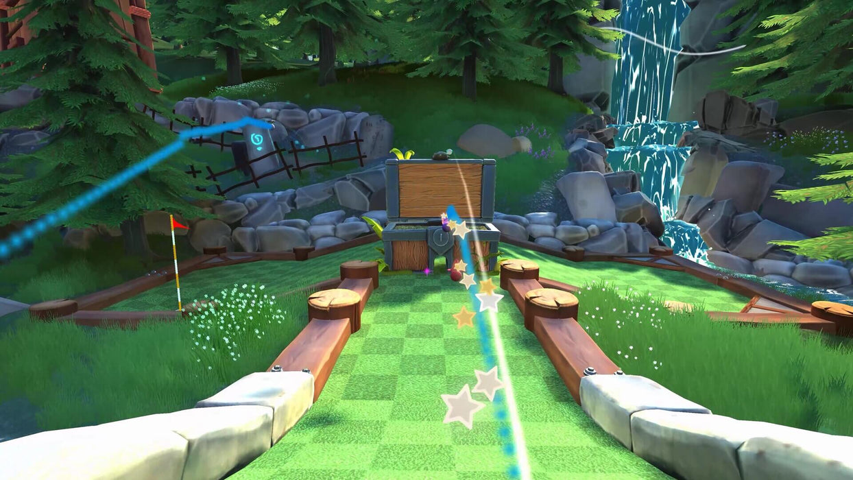 Gameplay screenshot - Vibrant mini-golf action in Golf With Your Friends—compete in wild courses with friends. Buy your Steam key at RushGame.co