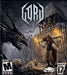 Cover art for Gord on PC (Steam), featuring a dark fantasy setting with a warrior holding torches, standing against a monstrous creature at the wooden gates. Buy your Gord PC Steam CD Key now at RushGame.co for instant digital delivery