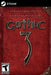 cover art for Gothic 3 on PC (Steam), featuring the game's signature red medieval-style design with a bold metal title. Buy your Gothic 3 PC Steam CD Key at RushGame.co and explore an epic open-world RPG adventure