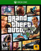Official cover art of Grand Theft Auto V for Xbox One, featuring Trevor, Michael, and Franklin, along with action-packed scenes of heists, high-speed chases, and explosions. Buy your GTA V Xbox One CD Key US at RushGame.co and explore the streets of Los Santos