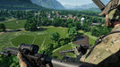 Gameplay screenshot - Aerial View from Helicopter
"Gray Zone Warfare gameplay on PC Steam, showing a tactical soldier aiming from a helicopter over a lush jungle and village. Buy your Gray Zone Warfare Steam CD Key now at RushGame.co