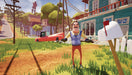 Hello Neighbor screenshot -  Main character in the garden outside the house