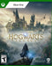 Official cover art for Hogwarts Legacy on Default Title, featuring a lone wizard overlooking the majestic Hogwarts castle with a glowing wand in hand and magical elements swirling in the sky. Purchase your Default Title digital key now at RushGame.co and unlock the magic instantly