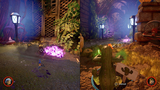 Action-packed split-screen gameplay from It Takes Two on PC EA Play, showing dynamic combat and creative character abilities. Get your It Takes Two Origin PC EA Play CD key instantly at RushGame.co