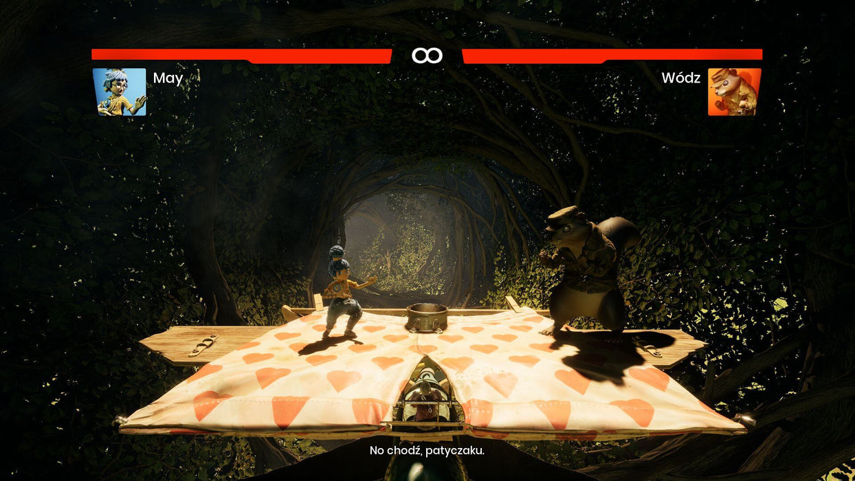 It Takes Two PC EA Play - Main character battling a giant squirrel