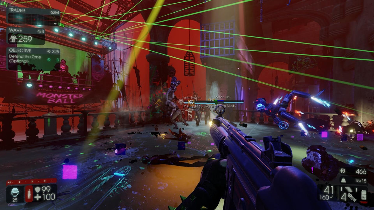 Killing Floor 2 Steam - Fight taking place inside a disco room