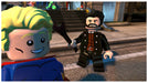 In-game screenshot from LEGO DC Super-Villains on Xbox One showing detailed character interaction between classic DC characters. Get your Xbox One game key fast and secure at RushGame.co