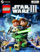 Cover art for LEGO Star Wars III: The Clone Wars on PC Steam, featuring LEGO versions of Yoda, Obi-Wan Kenobi, and Anakin Skywalker with lightsabers in a galactic battle. Get your Steam CD Key now at RushGame.co and join the interstellar adventure with instant digital delivery