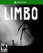 Cover art for Limbo on Xbox One, depicting a shadowy young boy confronting a towering spider leg in a minimalist black-and-white world. Purchase the Xbox One CD Key US now at RushGame.co and experience this eerie puzzle-platformer with instant digital delivery