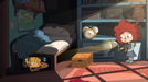 A charming scene from Lost in Play PC EA Play Key, where the protagonist explores a dark bedroom with a flashlight while a curious cat hides under the bed. Buy Lost in Play EA Play Key now at RushGame.co for the best price.