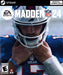 Cover art for Madden NFL 24 PC Steam Digital Download, featuring NFL star Josh Allen in a Buffalo Bills uniform preparing for the game. Get your Madden NFL 24 Steam CD Key now at RushGame.co and experience authentic football action on your PC