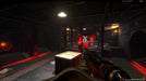 A player aiming down the sights of a rifle in a dimly lit industrial room in Marauders on PC Steam. Purchase your Marauders Steam game key at RushGame.co for thrilling tactical action