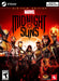 Cover art for Marvel's Midnight Suns Digital+ Edition on PC, featuring Wolverine, Iron Man, Blade, Ghost Rider, and other heroes in a fiery lineup. Purchase the Steam digital key at RushGame.co to unlock the ultimate supernatural Marvel strategy experience