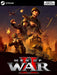 Cover art of Men of War II for PC Steam, depicting intense World War II combat with soldiers, planes, tanks, and ruined city buildings. Get your Steam CD Key for Men of War II now at RushGame.co and lead your army to victory in this immersive real-time strategy game