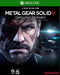 Cover art of Metal Gear Solid V: Ground Zeroes for Xbox One, featuring a detailed close-up of Big Boss with a hardened stare and night-time helicopter assault in the background. Get your Xbox digital code now at RushGame.co and dive into the tactical espionage action in Hideo Kojima’s iconic prequel to The Phantom Pain