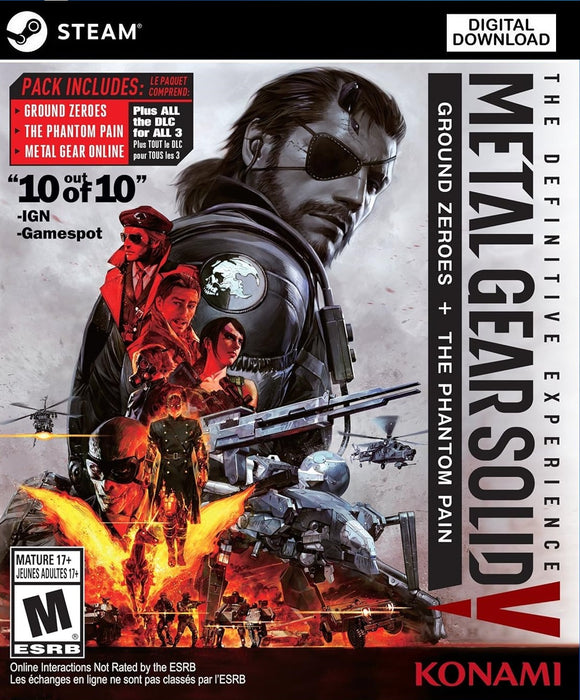 Metal Gear Solid V The Definitive Experience Steam CD Key