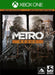 Cover image of Metro 2033 Redux for Xbox One featuring two soldiers in gas masks and tactical gear, set against a war-torn Moscow backdrop. Purchase your Xbox One CD key now at RushGame.co and immerse yourself in the post-apocalyptic survival experience
