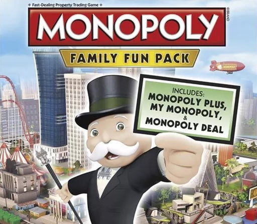 Monopoly Family Fun Pack - GAME COVER