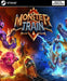 Dynamic cover art for Monster Train on PC Steam, featuring a fiery and icy battle between demonic and celestial factions with a glowing train at the center. Buy your Monster Train Steam CD Key at RushGame.co for fast digital delivery and experience strategic roguelike deck-building at its best