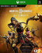 over art for Mortal Kombat 11 Ultimate Edition on Xbox One and Xbox Series X, featuring Scorpion and a team of iconic fighters in dynamic battle poses. Includes Kombat Pack 1, Aftermath Expansion, and Kombat Pack 2. Get your digital Xbox CD key instantly at RushGame.co