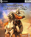 Official game cover of Mount & Blade II: Bannerlord for PC Steam, showcasing a fierce warrior on horseback charging into battle with a shield and axe. Experience large-scale medieval warfare and kingdom-building. Get your Steam CD Key instantly from RushGame.co and start your Bannerlord adventure today