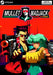 Cover art of Mullet MadJack for PC Steam, featuring a retro-styled hero with a mullet and sunglasses, holding futuristic weapons alongside a vibrant female companion. Get your digital game key now at RushGame.co and dive into this neon-soaked, action-packed shooter adventure