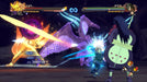 Epic battle between Naruto and Madara in NARUTO SHIPPUDEN: Ultimate Ninja STORM 4 on Xbox – Naruto unleashes a powerful attack while Madara counters with his Susanoo during an intense fight. Available game keys on RushGame.co