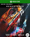 Official cover art for Need for Speed: Hot Pursuit Remastered on Xbox One, featuring a dramatic high-speed chase between a sleek supercar and a police vehicle with neon lighting. Buy your Xbox One game key now at RushGame.co for instant delivery and epic racing action