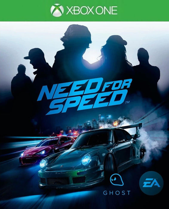 Cover art of Need for Speed for Xbox One , featuring high-performance street cars with neon lights and city backdrop – buy the official digital CD key now at RushGame.co