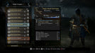 Inventory interface from Nioh 2 displaying weapon stats and equipment selection, showcasing the game’s deep customization system. Purchase your PC Steam CD key at RushGame.co for fast access