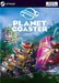 Promotional cover for Planet Coaster on PC Steam, featuring colorful cartoon-style characters on a rollercoaster. Buy your digital CD key now at RushGame.co and build your dream theme park