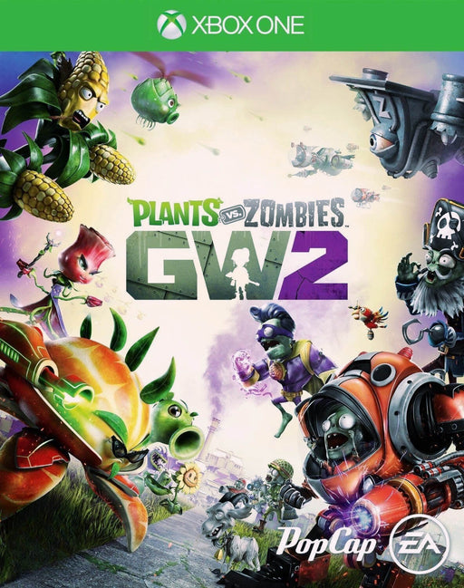 Cover art for Plants vs. Zombies: Garden Warfare 2 Xbox One edition featuring epic battles between plants and zombies, available at RushGame.co