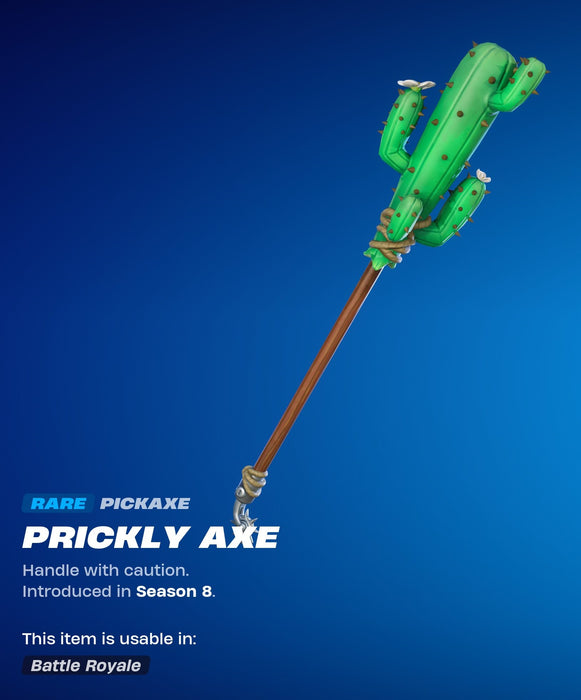 Fortnite Prickly Axe Pickaxe DLC PC Epic Games CD Key