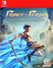 Cover art of Prince of Persia: The Lost Crown for Nintendo Switch, featuring the dynamic main character leaping with glowing energy trails. Buy the official Nintendo Switch game code now at RushGame.co