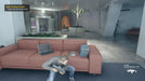 In-game action scene from Quantum Break on PC Steam, where the player takes cover with a weapon inside a modern building — get your Quantum Break Steam key instantly at RushGame.co