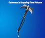 Catwoman's Grappling Claw Pickaxe in Fortnite – Equip this iconic DC-themed harvesting tool and slash through builds with style. Available now on RushGame.co with instant delivery