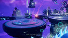Screenshot from Ratchet & Clank: Rift Apart (PC Steam) showing Clank in a dimensional puzzle world filled with glowing platforms — experience this epic adventure now with a Steam CD Key from RushGame.co