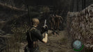 Tense standoff as Leon encounters impaled villagers and dark rural landscapes in Resident Evil 4 on Xbox One. Purchase your Resident Evil 4 CD Key US version at RushGame.co for fast activation