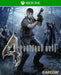 Cover art of Resident Evil 4 for Xbox One, featuring Leon S. Kennedy ready for action against a horde of infected villagers. Buy the Resident Evil 4 Xbox One CD Key US now at RushGame.co for instant delivery