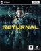Cover art of Returnal for PC Steam, featuring astronaut Selene in a high-tech suit with shattered helmets and alien reflections in the background. Buy the Returnal Steam CD Key now at RushGame.co for fast and secure digital delivery