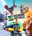 Cover image for Riders Republic on PC Ubisoft Connect, highlighting extreme sports including snowboarding, biking, wingsuit flying, and vibrant action-packed scenes. Get your activation key now at RushGame.co