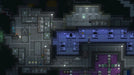 Gameplay screenshot from RimWorld Ideology DLC showing an underground colony layout with advanced rooms and colonists engaging in various tasks. Buy your DLC key now at RushGame.co