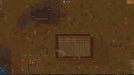 Gameplay screenshot of RimWorld for PC Steam, showcasing early-stage colony building with basic construction plans laid out on a grassy landscape. Buy your Steam key now at RushGame.co