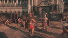 In-game scene from Ryse: Son of Rome Legendary Edition with detailed Roman armor and soldiers preparing for combat in a grand ancient city. Purchase your Ryse: Son of Rome Legendary Edition Xbox One CD Key from RushGame.co for instant delivery